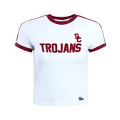 USC Trojans Women's Hype and Vice White Goalie Baby T-Shirt